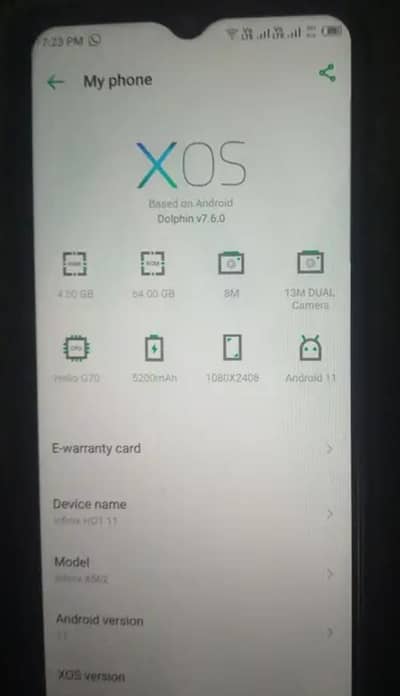 Infinix Hot 11