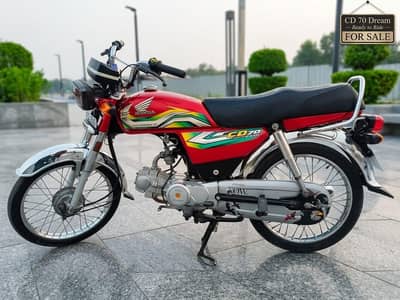 CD 70 Honda just buy and ride