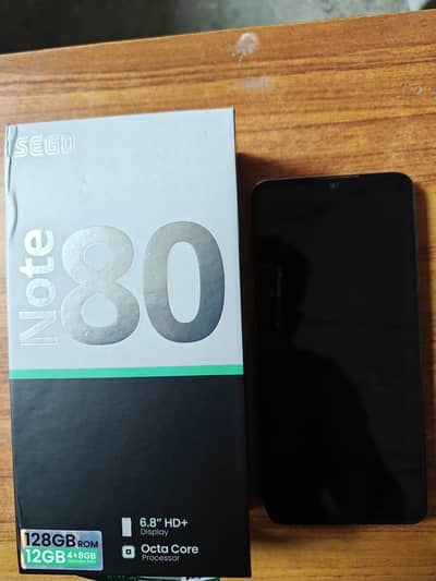 SEGO Note 80 4+4/128 pta approved,, read ad first