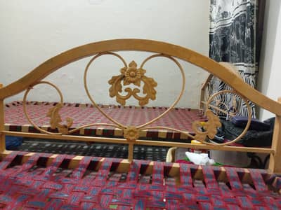 single two(2)  Woven Bed For Sale Length 6foot3inch Width 3foot6inch