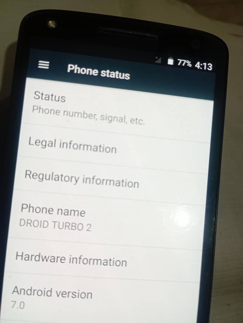 Droid turbo 2 5