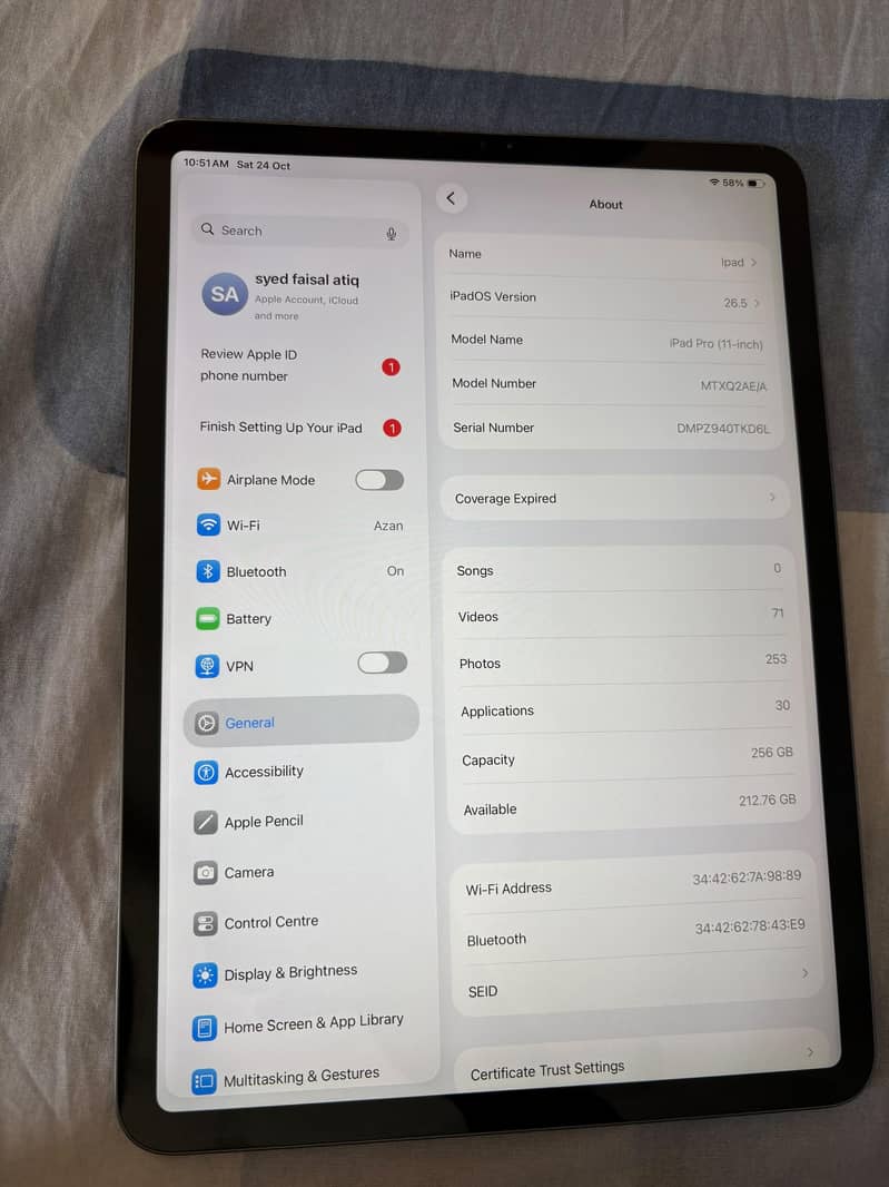 ipad pro 256 gb 3