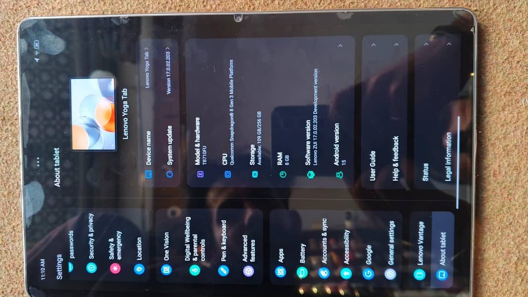 legend yoga tab 5