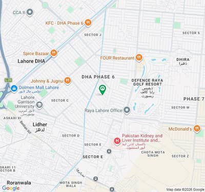 1 Kanal Residential Plot For Sale In Block F DHA Phase 6 - Very Prime Location - 6 Crore 5 Lacs Only
