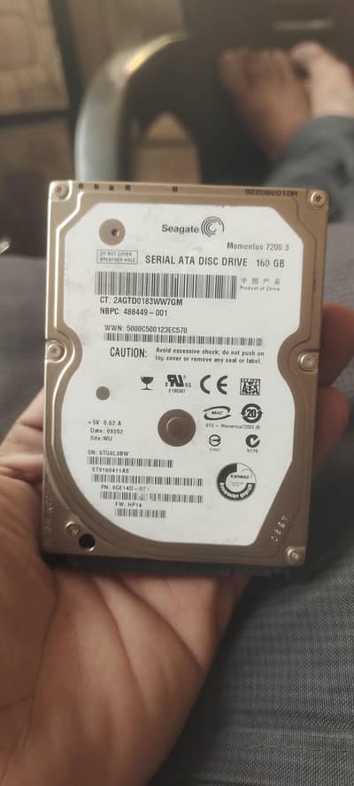 160 gb hard drive all oky ha