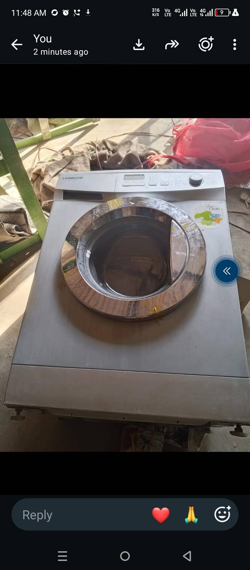 Kenwood front load automatic imported machine 1