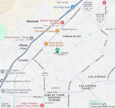 10 marla house for sale in iqbal avenue ph3 on canal road