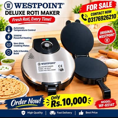 Original West Point Roti Maker Used only one Month 03176926210