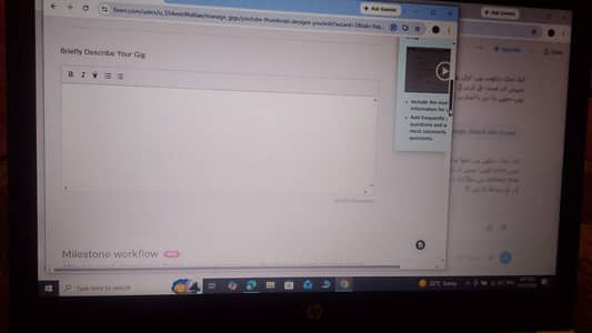 HP Laptop Good Working Minor 2 Sec Display Line Issue