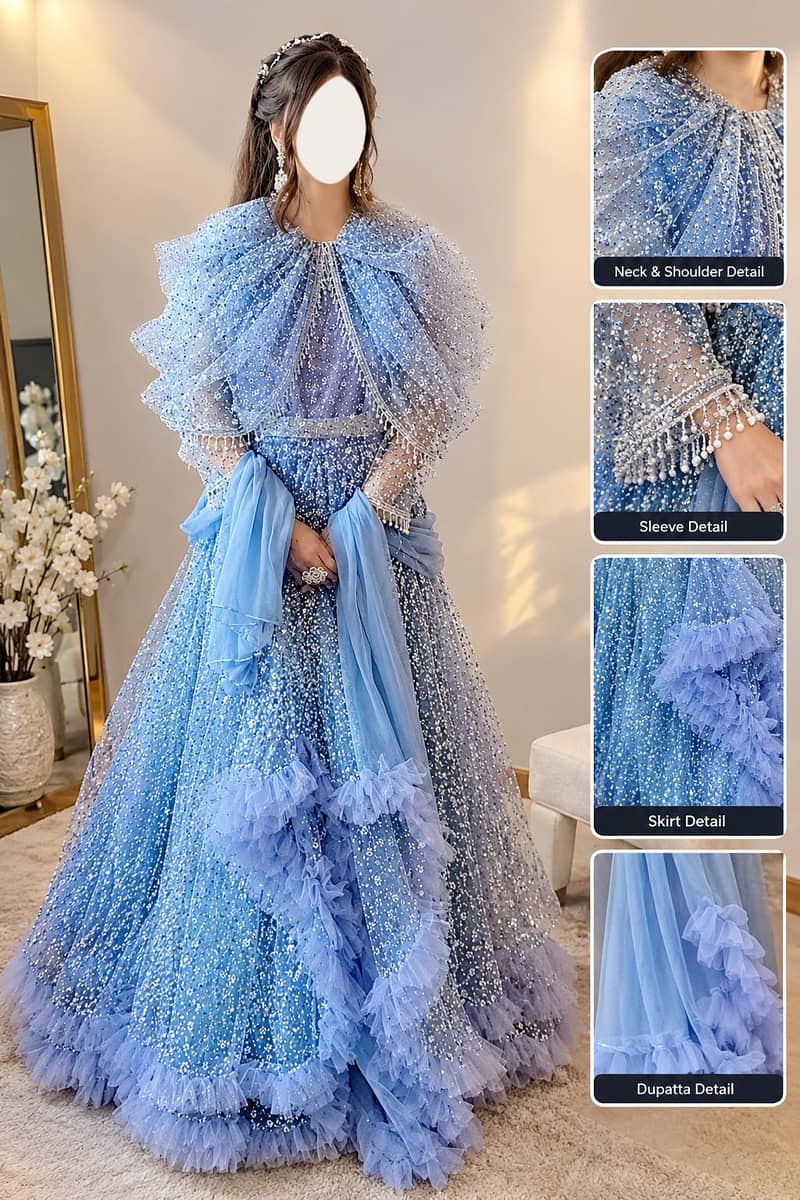 Sky Blue Maxi – 32 Gher – Worn Once. 14 year old girl - Formals ...