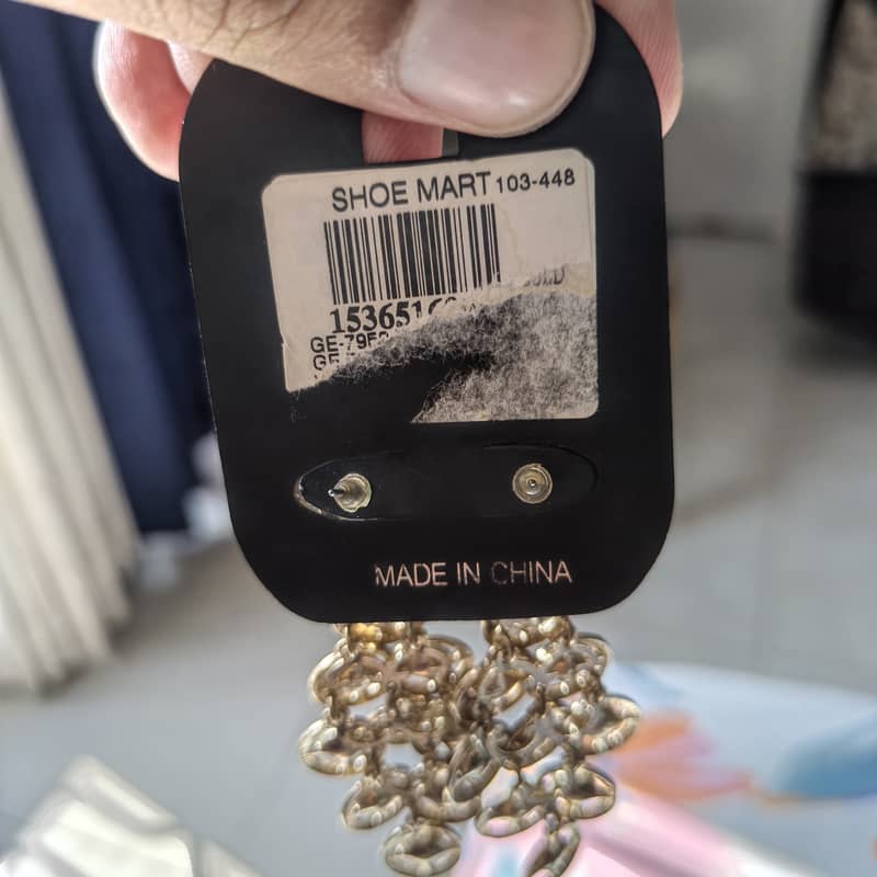 Artificial Jewelry Earrings and chain from Shoe Mart - Jewellery ...