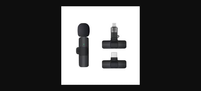 K9 Collar Wireless Microphone - iPhone, Android and Type-C
