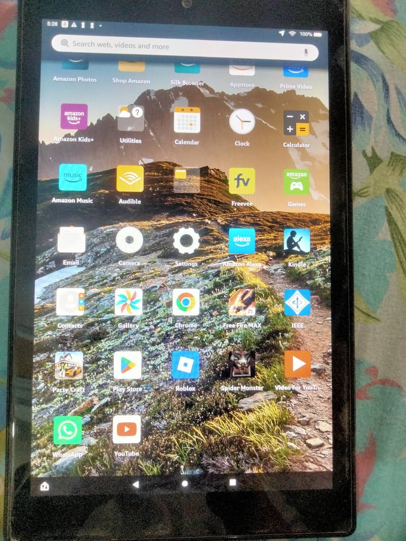 Tablet Amazon fire hd 0
