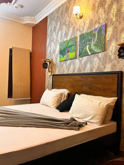 Daily Basis Apartment & Rooms Per day Perweek Short stay Available in E-11 Islamabad