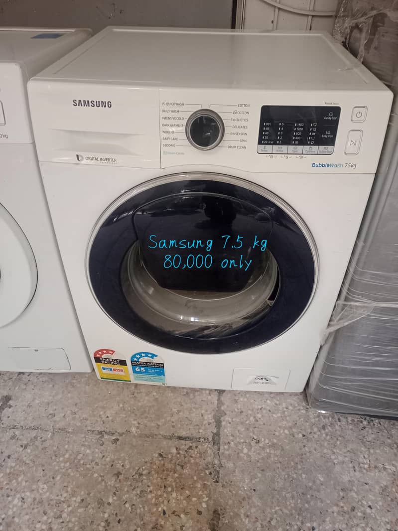 automatic washing machine 7