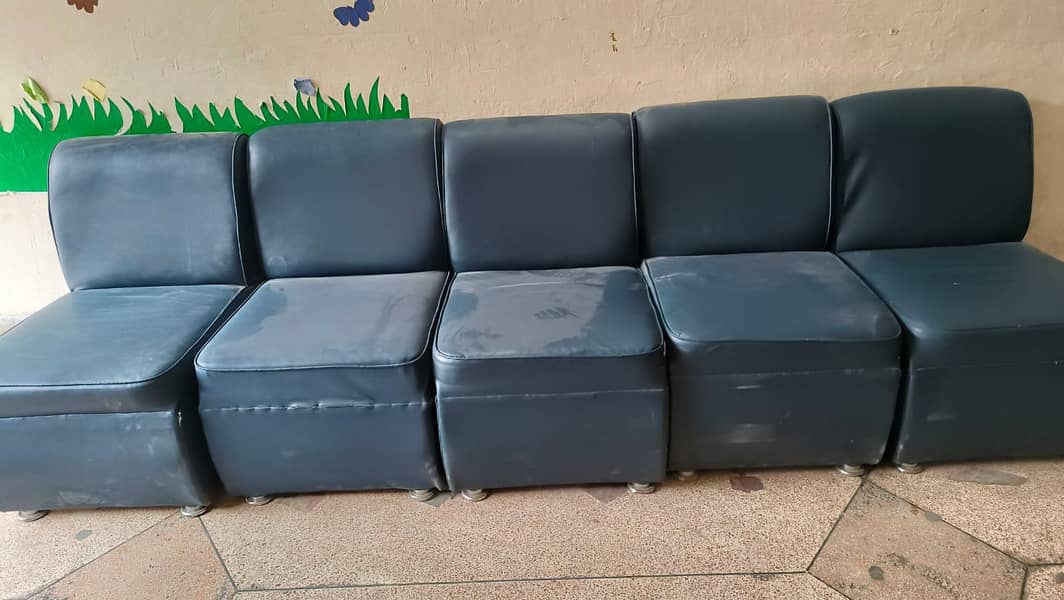 7 sofas in good condition 0