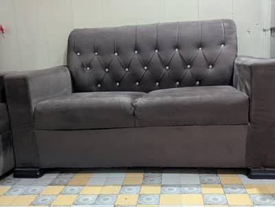 Velvet Large Sofa Set For Sale