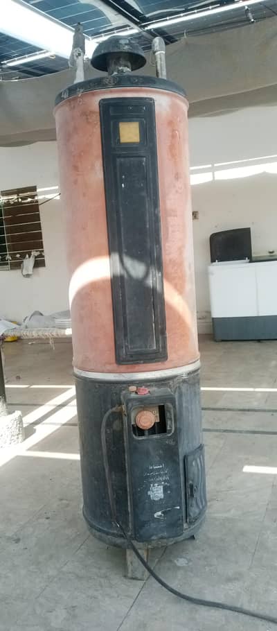 Used Sui Gas Storage Geyser – Working Burner, Leaking Tank