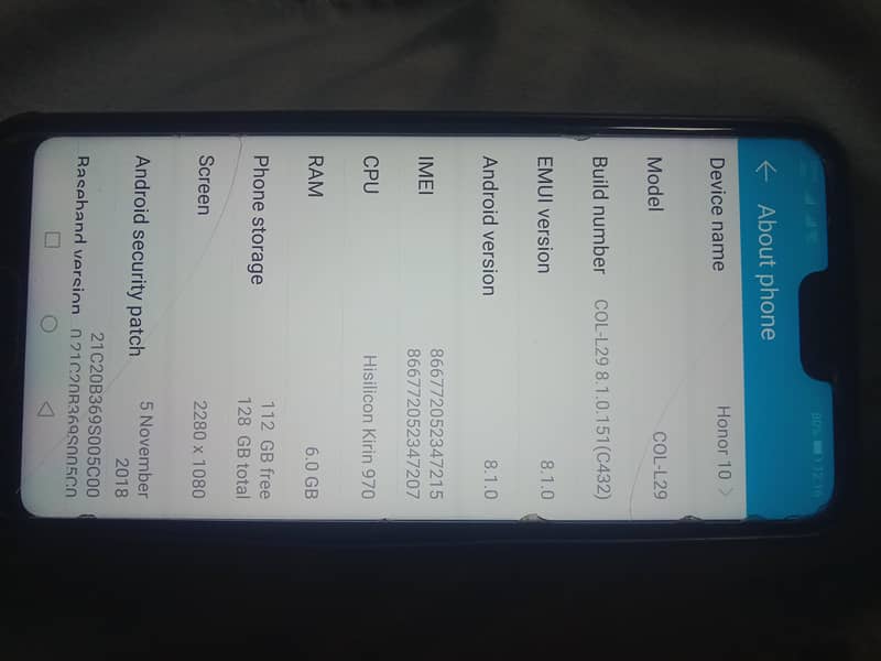 Honor Note 10 0