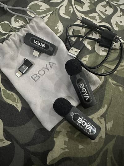 Boya wireless double mic
