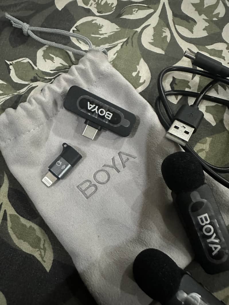 Boya wireless double mic 1