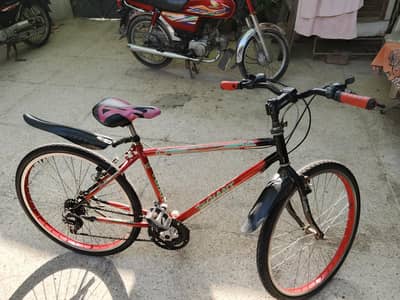 Gear bicycle very good condition new tyres everything is fine