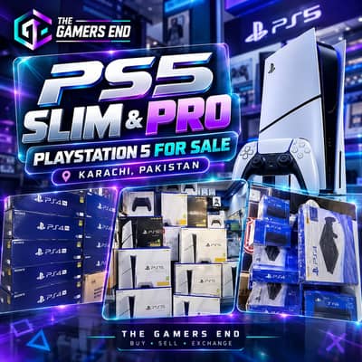PS5 Slim & Pro for Sale in Karachi Pakistan | New & Used PlayStation 5