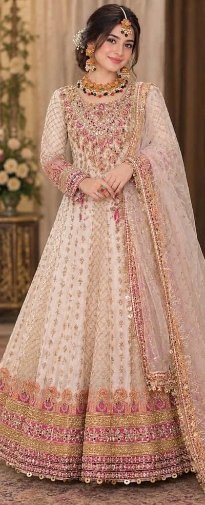 Bridal Dress with Jewelry