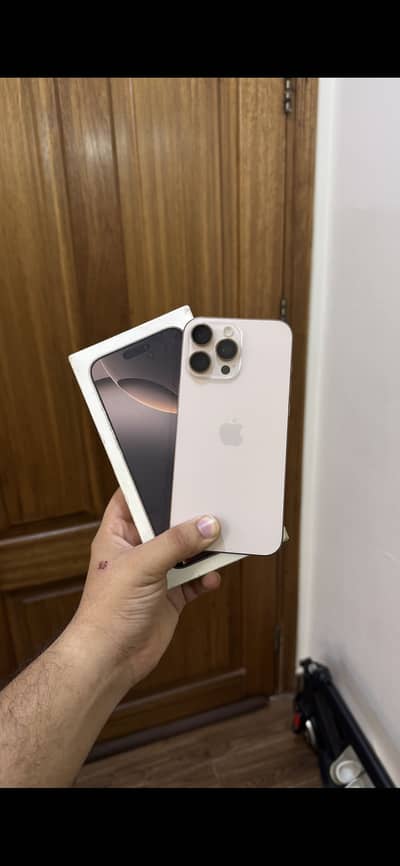 Apple iPhone 16 Pro Max 256GB 94% BH WATERPACK PTA APPROVED
