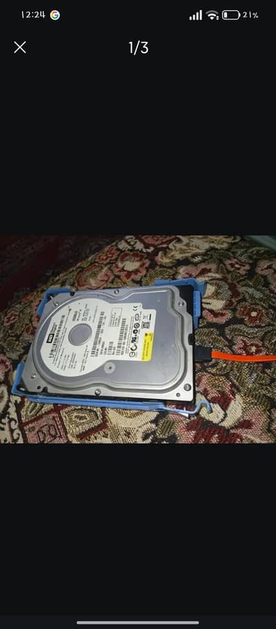 Western Digital WD 80GB SATA Hard Disk | 7200 RPM | Desktop PC HDD