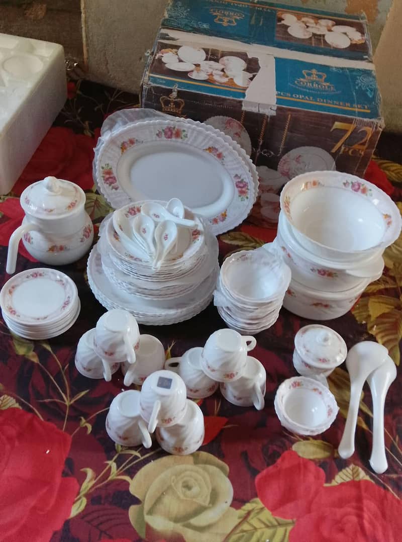 Glass Dinner Set 0