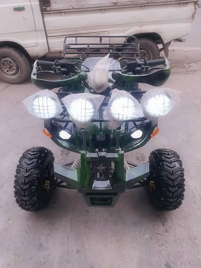 124cc Brand new jeep Atv quad 4 wheels delivery all Pakistan