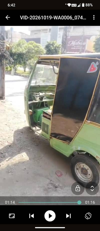 NEW ASIA RIKSHA 2012 MODEL 3 SETAR AVAILABLE GOOD CONDITION