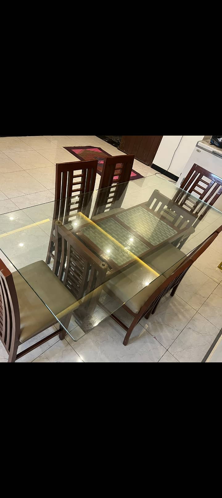 Dining table and chairs 1