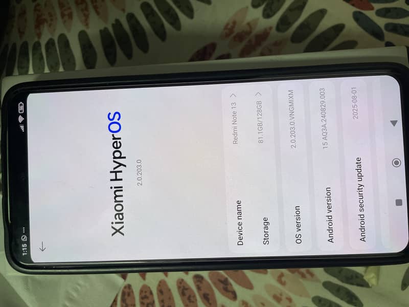 Xiaomi note 13 3
