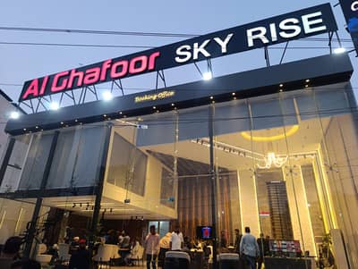 AL GHAFOOR SKY RISE 2 BED DD APARTMENT FOR SALE ON INSTALLMENT BASIS AT NORTH NAZIMABAD BLOCK B