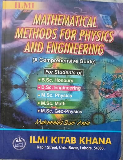 Methematical Methods for Physics and Engineering