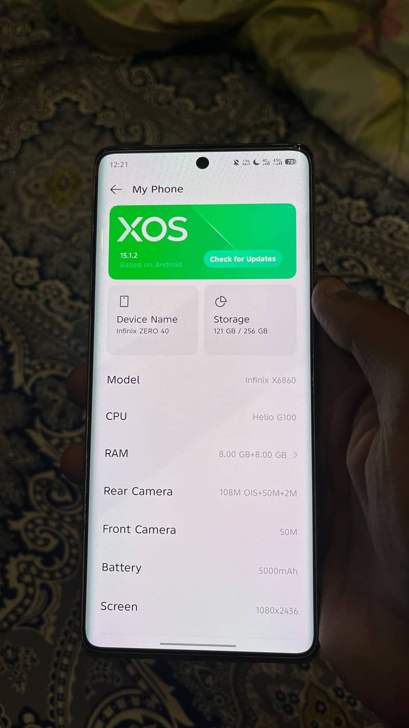 Infinix Zero 40 4