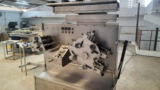 2 Color Flexo Label Printing Machine - Satin / Sticker / Care Label M
