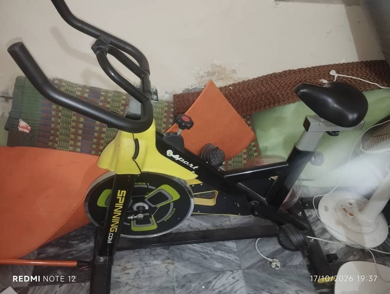 Exercise spin bike 3