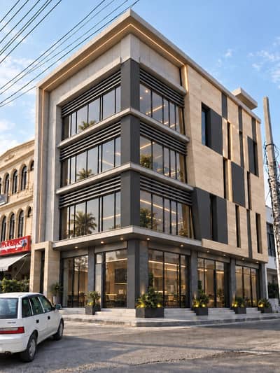 7 Marla Corner Commercial Plaza for Sale Approx. 8,000 Sq. Ft. Covered Area