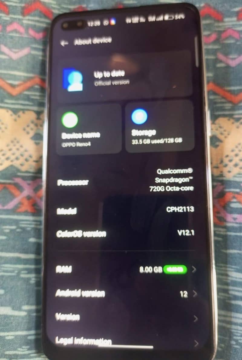 OPPO Reno4 3