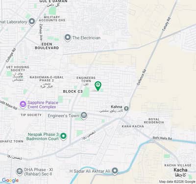 2 Kanal Near Central Park And Main Mosque Hot Location Plot For Sale In IEP-Engineers Town Block D2