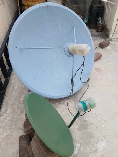 Dish Antenna with Echolenk E-17000 plus Satellite receiver