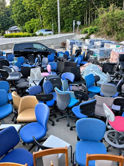 japanese office chairs - visitor chair - exective chair