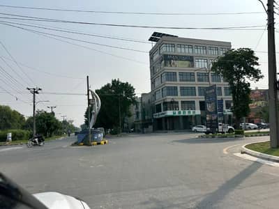 7 Marla Corner Commercial Plaza for Sale Approx. 8,000 Sq. Ft. Covered Area