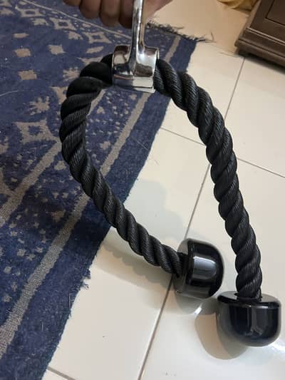 Tricep Rope Pushdown Cable Attachment – Gym
