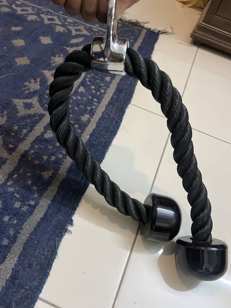 Tricep Rope Pushdown Cable Attachment – Gym 0