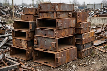 Heavy Iron Body Scrap 5 Ton - Empty MS Body - Quetta