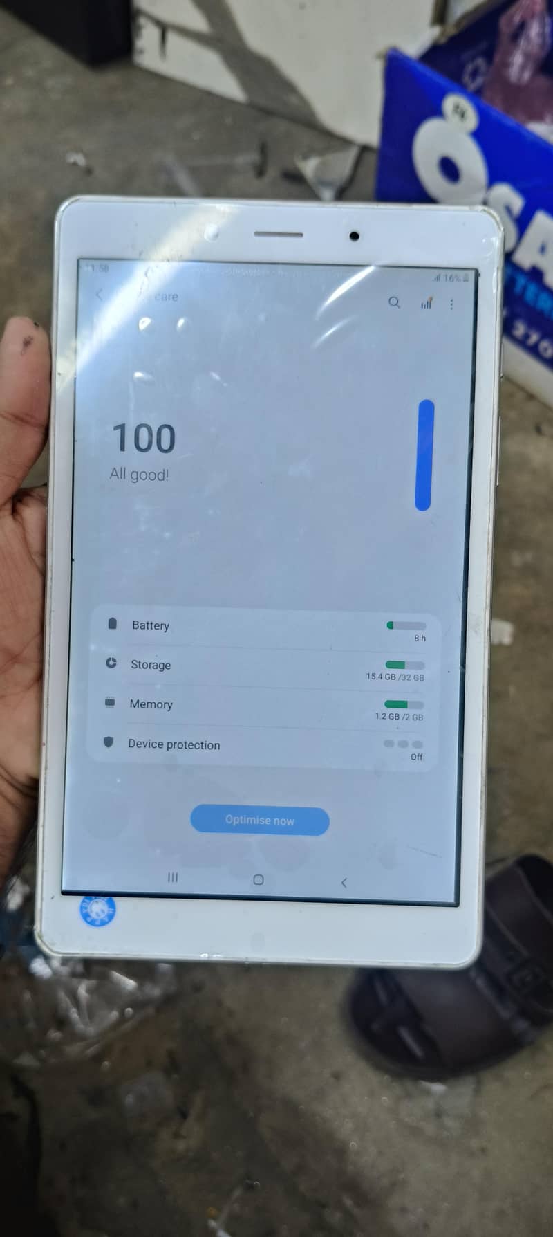 Samsung Tab A8.0 0